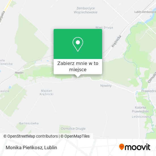 Mapa Monika Pieńkosz