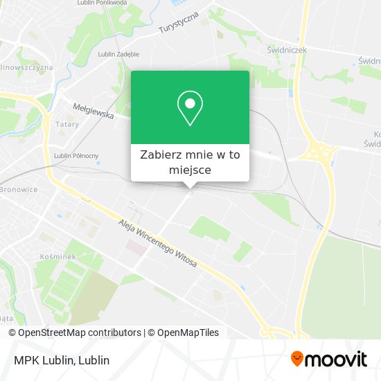 Mapa MPK Lublin