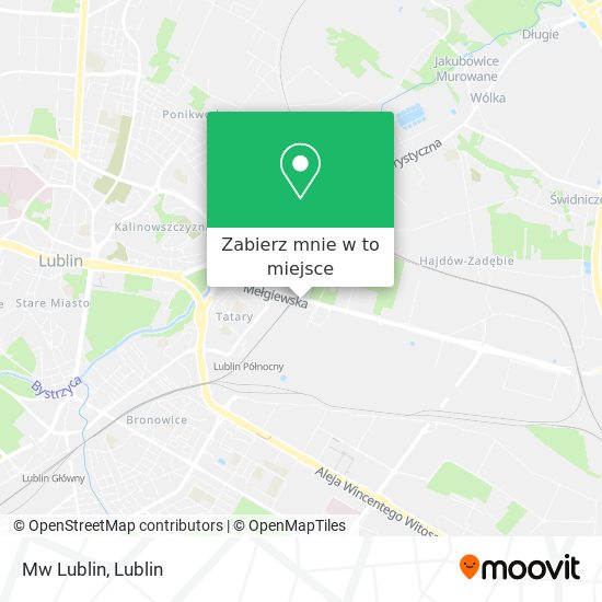 Mapa Mw Lublin