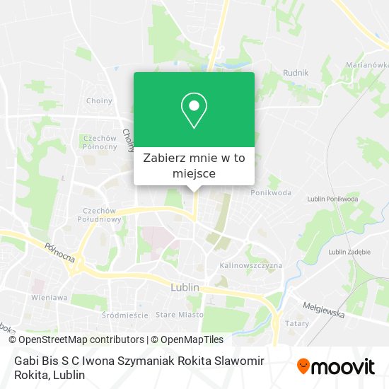 Mapa Gabi Bis S C Iwona Szymaniak Rokita Slawomir Rokita