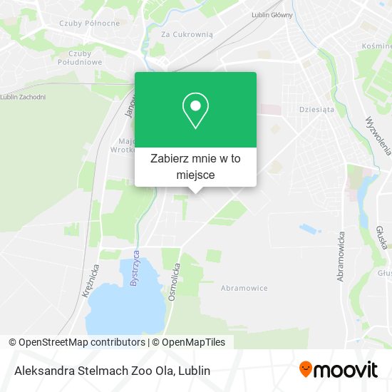 Mapa Aleksandra Stelmach Zoo Ola