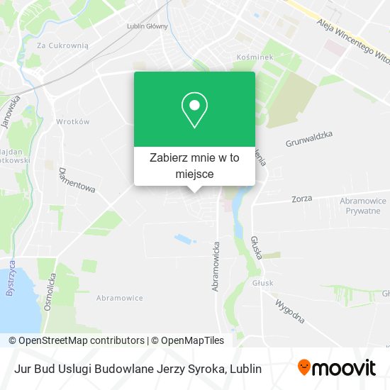 Mapa Jur Bud Uslugi Budowlane Jerzy Syroka