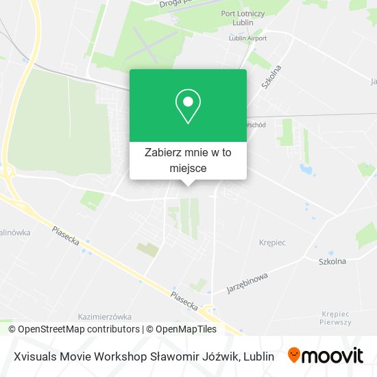 Mapa Xvisuals Movie Workshop Sławomir Jóźwik