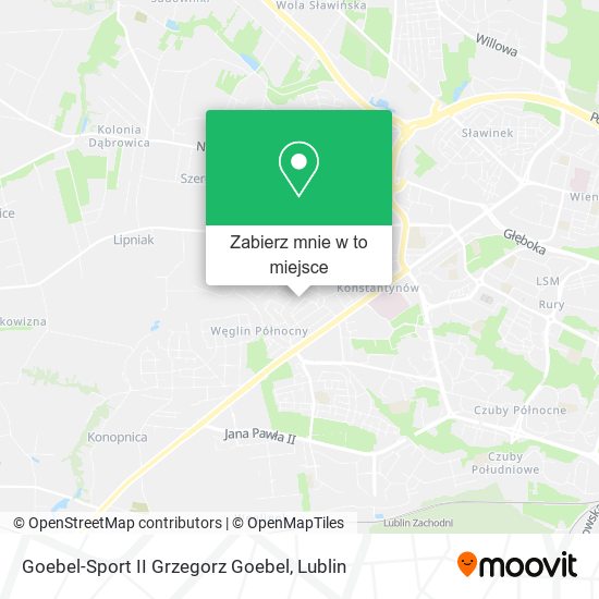 Mapa Goebel-Sport II Grzegorz Goebel