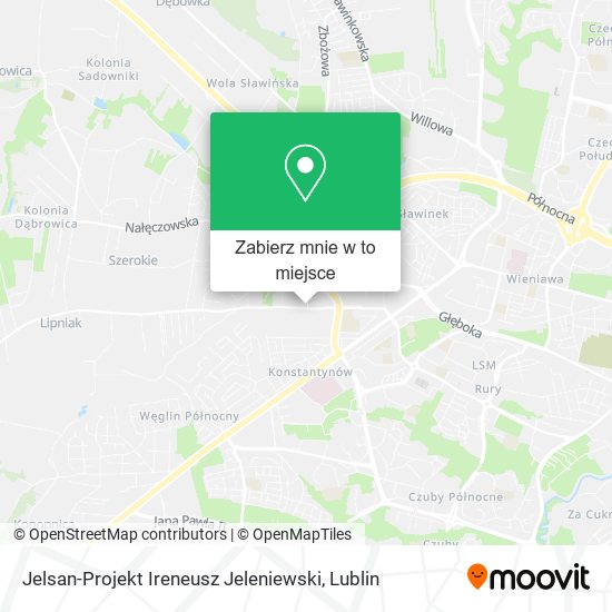 Mapa Jelsan-Projekt Ireneusz Jeleniewski