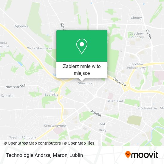Mapa Technologie Andrzej Maron