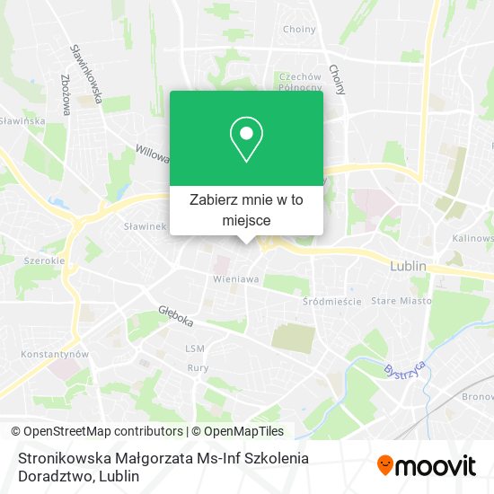 Mapa Stronikowska Małgorzata Ms-Inf Szkolenia Doradztwo