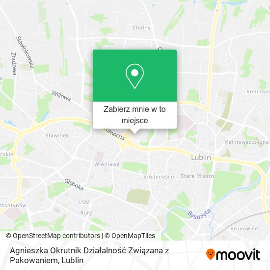 Mapa Agnieszka Okrutnik Działalność Związana z Pakowaniem