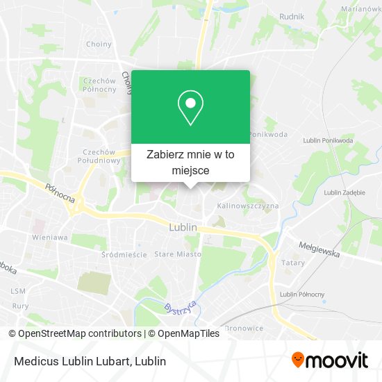 Mapa Medicus Lublin Lubart
