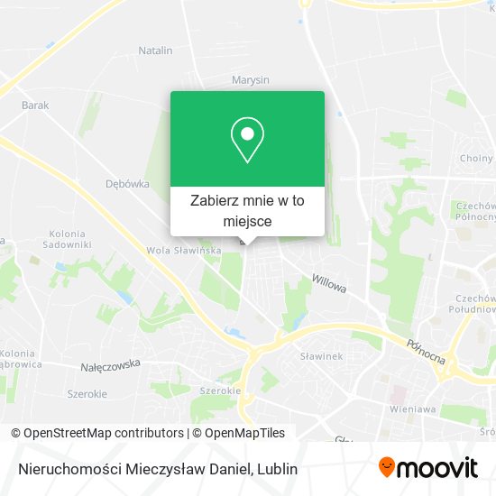 Mapa Nieruchomości Mieczysław Daniel