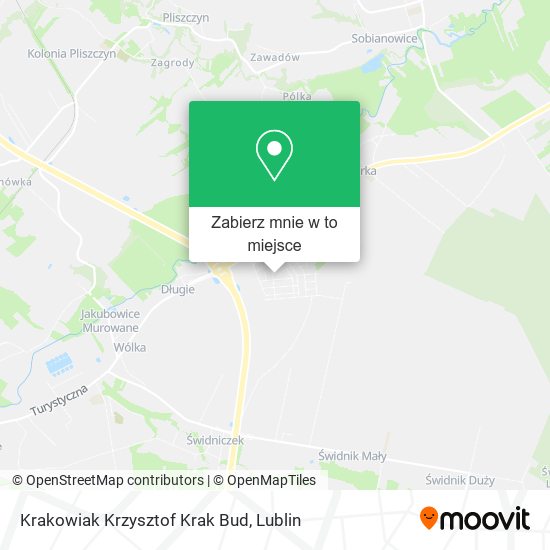 Mapa Krakowiak Krzysztof Krak Bud