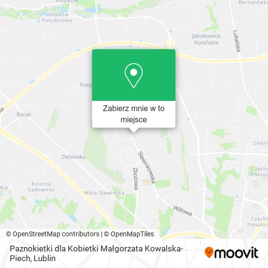 Mapa Paznokietki dla Kobietki Małgorzata Kowalska-Piech