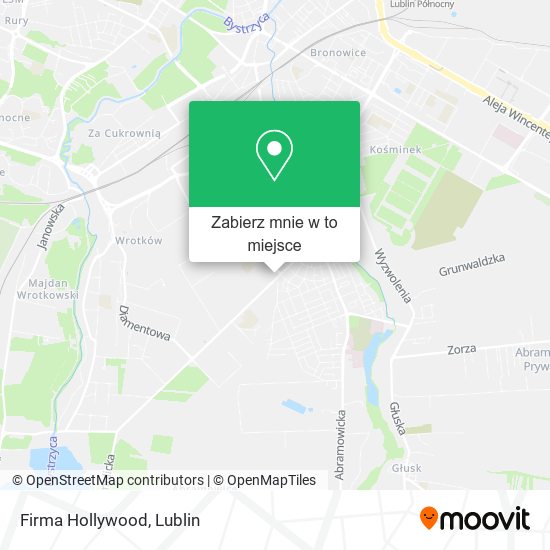 Mapa Firma Hollywood
