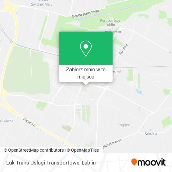 Mapa Luk Trans Uslugi Transportowe