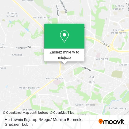 Mapa Hurtownia Rajstop /Mega/ Monika Bernecka-Grudzien