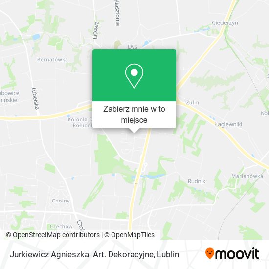 Mapa Jurkiewicz Agnieszka. Art. Dekoracyjne