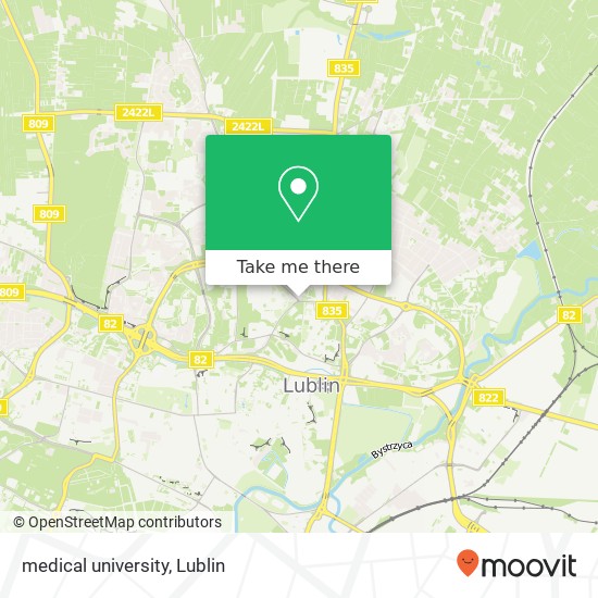 Mapa medical university