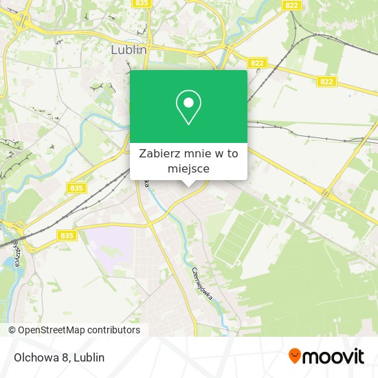 Mapa Olchowa 8