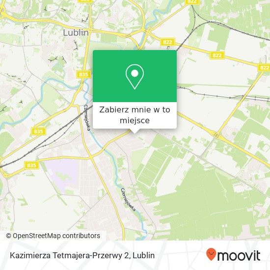 Mapa Kazimierza Tetmajera-Przerwy 2