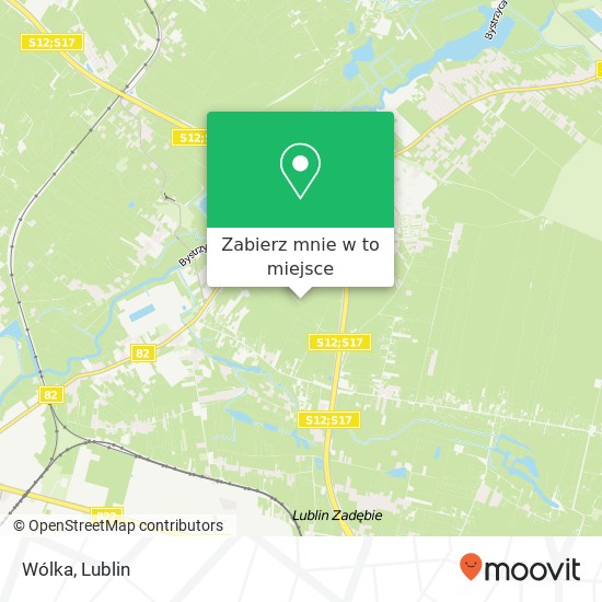 Mapa Wólka