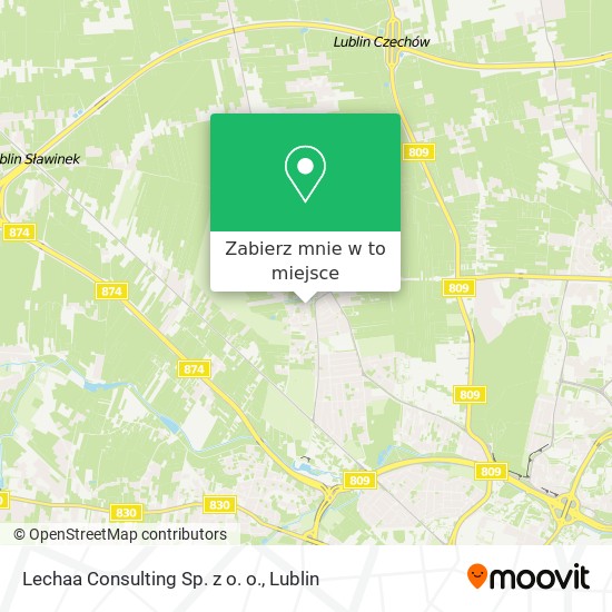 Mapa Lechaa Consulting Sp. z o. o.