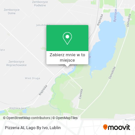 Mapa Pizzeria AL Lago By Ivo