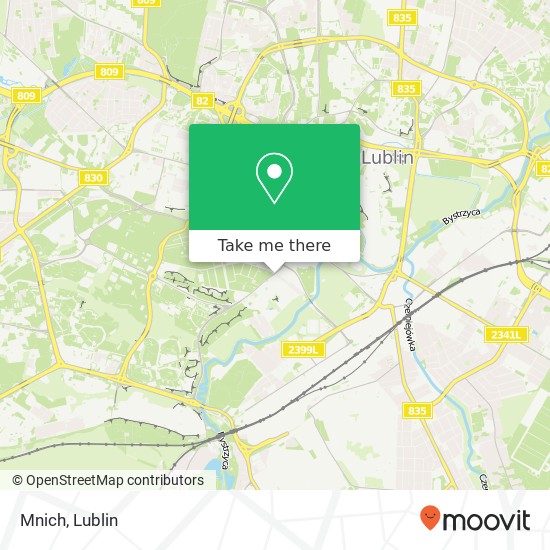 Mapa Mnich