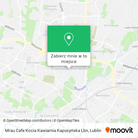 Mapa Mrau Cafe Kocia Kawiarnia Kapucyńska Lbn