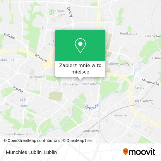 Mapa Munchies Lublin