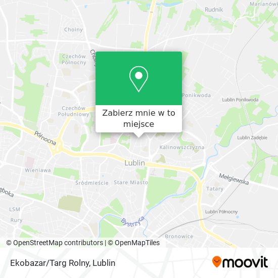 Mapa Ekobazar/Targ Rolny