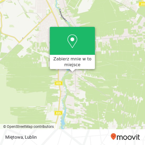 Mapa Miętowa