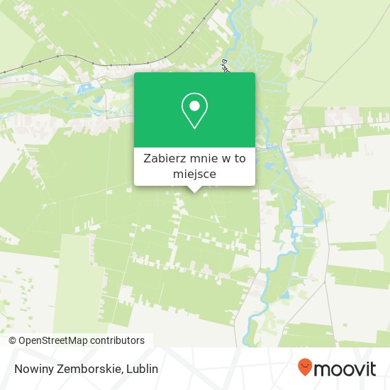 Mapa Nowiny Zemborskie