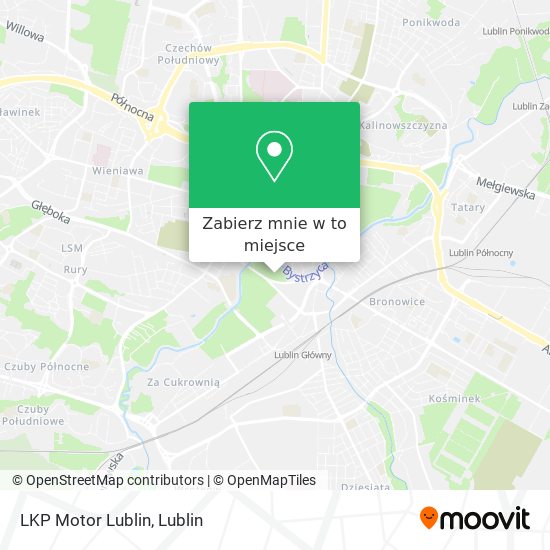 Mapa LKP Motor Lublin