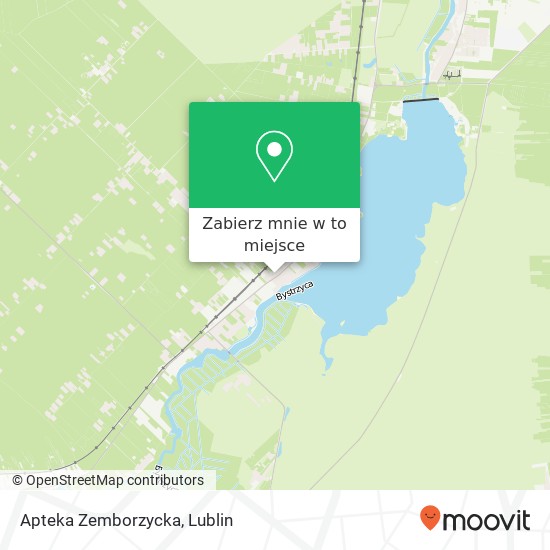 Mapa Apteka Zemborzycka