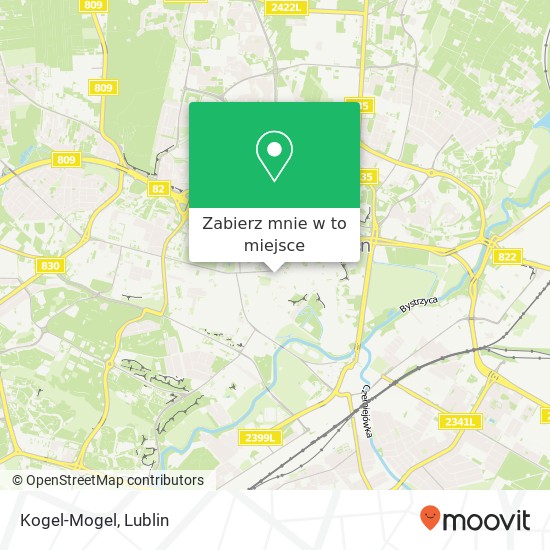Mapa Kogel-Mogel