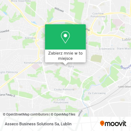 Mapa Asseco Business Solutions Sa