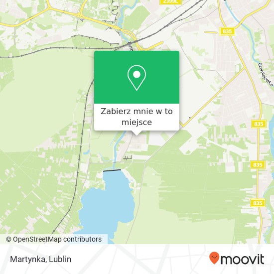 Mapa Martynka