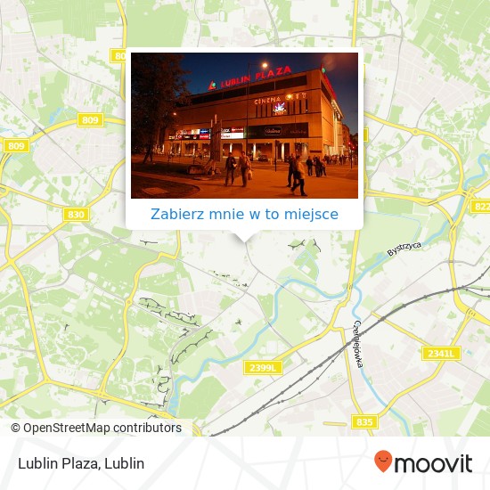 Mapa Lublin Plaza