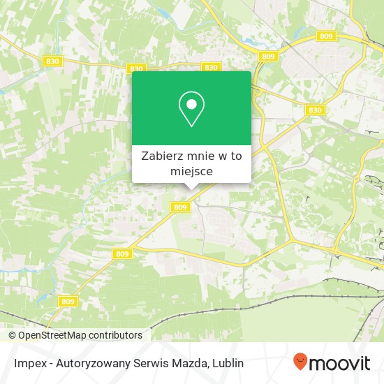 Mapa Impex - Autoryzowany Serwis Mazda