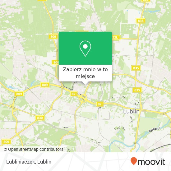Mapa Lubliniaczek
