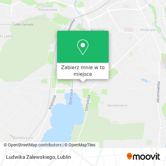 Mapa Ludwika Zalewskiego