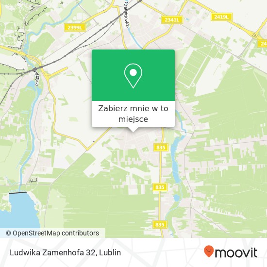 Mapa Ludwika Zamenhofa 32