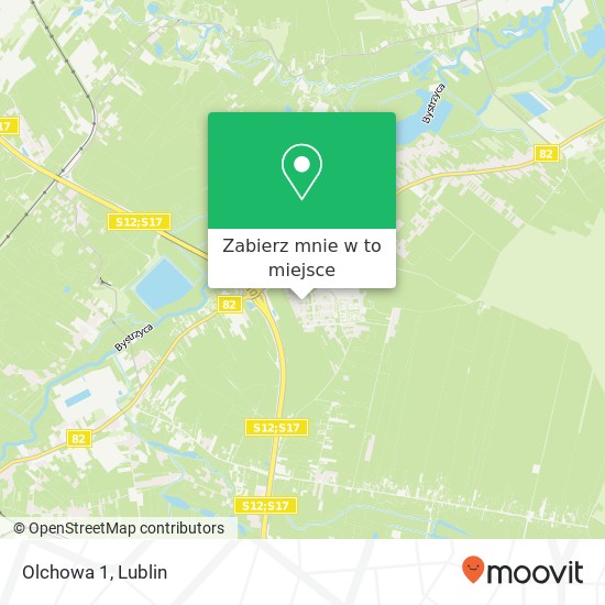 Mapa Olchowa 1