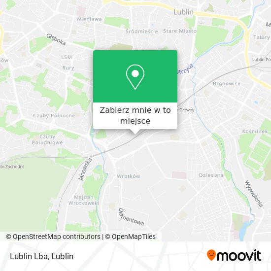 Mapa Lublin Lba