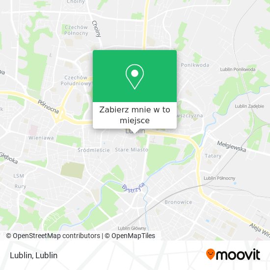 Mapa Lublin
