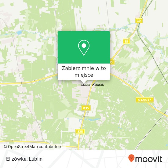 Mapa Elizówka