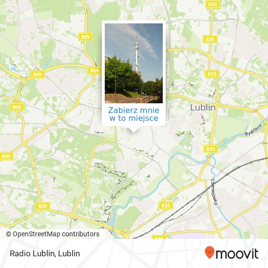 Mapa Radio Lublin