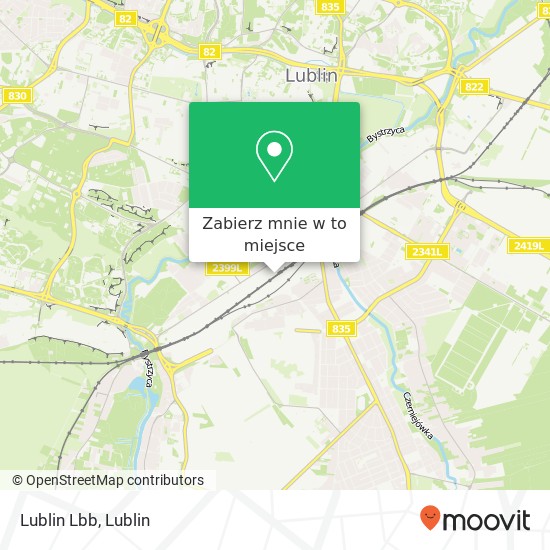 Mapa Lublin Lbb