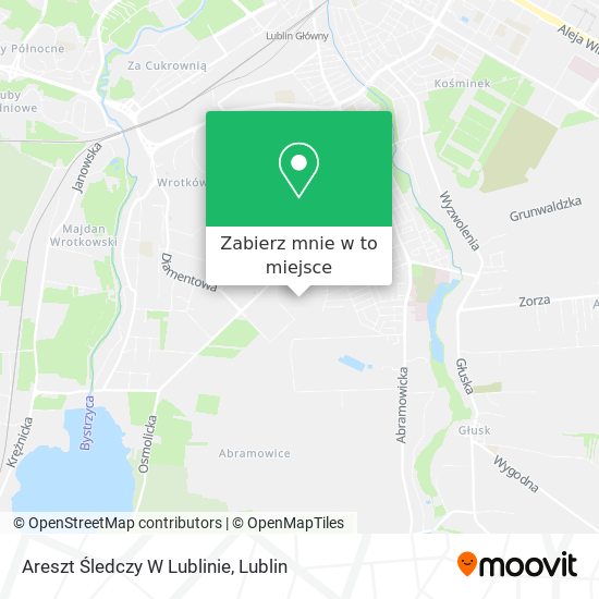 Mapa Areszt Śledczy W Lublinie
