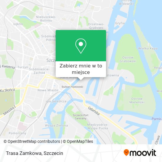 cascade receiving African Trasa Zamkowa w Szczecin (Autobus lub Tramwaj): Przewodnik po transporcie  publicznym?